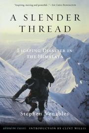 Cover of Slender Thread by Stephen Venables