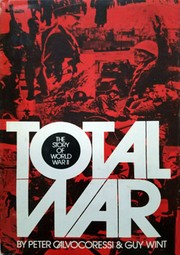 Cover of Total war by Calvocoressi, Peter.
