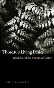 Cover of Thoreau's Living Ethics by Philip Cafaro