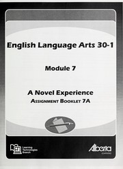 Cover of English language arts 30-1 by Alberta. Alberta Learning Learning Technologies Branch