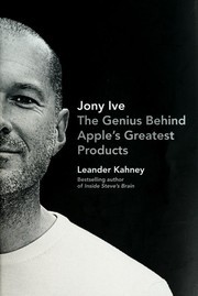 Cover of Jony Ive by Leander Kahney