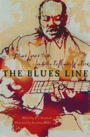 Cover of The blues line by Eric Sackheim