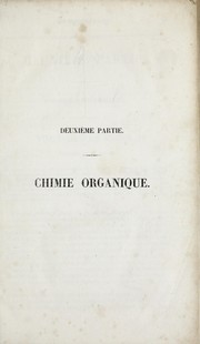 Front cover of Leçons de chimie élémentaire by J. Girardin