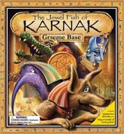Front cover of The Jewel Fish of Karnak by Graeme Base