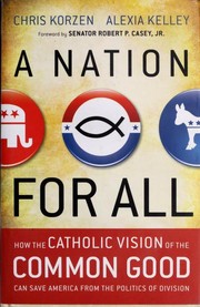 Cover of A nation for all by Chris Korzen