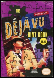 Front cover of The Deja Vu Hint Book by Kemco/Seika
