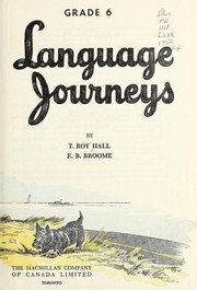 Cover of Language journeys by T. Roy Hall