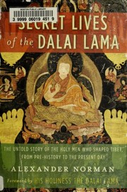 Front cover of Secret lives of the Dalai Lama by Alexander Norman