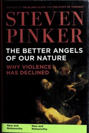 Front cover of The better angels of our nature by Steven Pinker