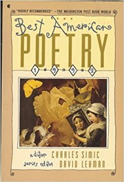 Front cover of The Best American Poetry 1992 by Charles Simic