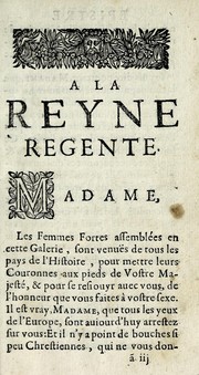 Cover of La gallerie des femmes fortes by Pierre Le Moyne
