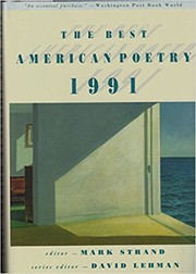 Front cover of The Best American Poetry 1991 by Mark Strand