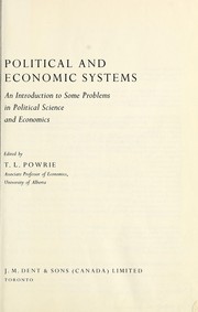 Front cover of Political and economic systems by T. L. Powrie