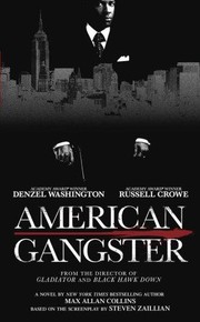 Cover of American gangster by Max Allan Collins