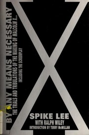 Cover of By Any Means Necessary by Spike Lee