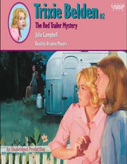 Front cover of Trixie Belden the Red Trailer Mystery (Trixie Belden, No. 2) by Julie Campbell