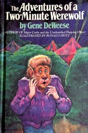 Front cover of The Adventures of a Two-Minute Werewolf by Gene DeWeese