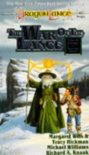 Front cover of War of the Lance by Margaret Weis