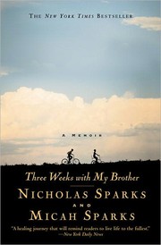Cover of Three Weeks With My Brother by Nicholas Sparks
