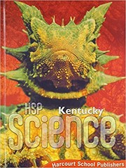 Front cover of Harcourt School Publishers Science Kentucky by HARCOURT SCHOOL PUBLISHERS