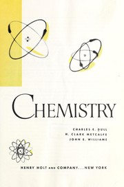 Front cover of Modern chemistry by Charles Elwood Dull