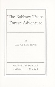 Front cover of The Bobbsey twins forest adventure by Laura Lee Hope