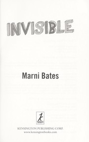 Cover of Invisible by Marni Bates