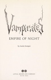 Front cover of Empire of night by Justin Somper