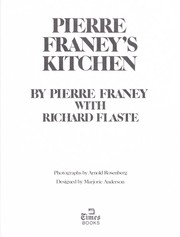 Cover of Pierre Franey's kitchen by Pierre Franey