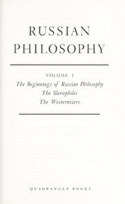 Cover of Russian philosophy by James M. Edie