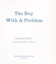 Cover of The boy with a problem by Joan Fassler