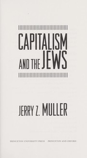 Cover of Capitalism and the Jews by Jerry Z. Muller