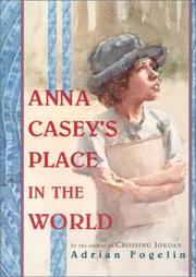 Front cover of Anna Casey's place in the world by Adrian Fogelin