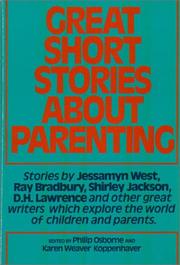 Front cover of Great short stories about parenting by Philip Osborne