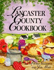 Front cover of Lancaster County cookbook by Louise Stoltzfus