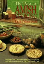 Cover of The Best of Amish Cooking by Phyllis P Good