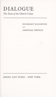 Cover of Dialogue by Rosemary Haughton