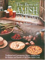 Front cover of The Best of Amish Cooking by Phyllis Pellman Good