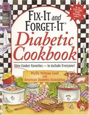 Cover of Fix-It and Forget-It Diabetic Cookbook by Phyllis Good 