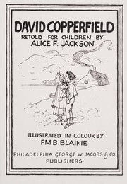Cover of David Copperfield by Alice F. Jackson