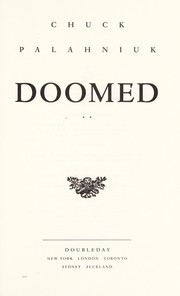 Cover of Doomed by Chuck Palahniuk