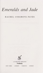 Front cover of Emeralds and Jade by Rachel Cosgrove Payes