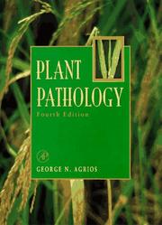 Front cover of Plant pathology by George N. Agrios
