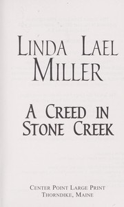 Front cover of A creed in Stone Creek by Linda Lael Miller