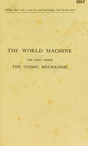 Cover of The world machine by Carl Snyder