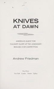 Cover of Knives at dawn by Andrew Friedman