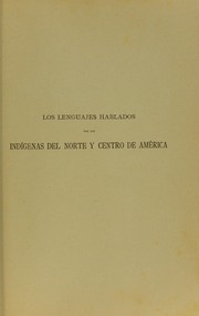 Cover of Los lenguajes hablados por los ind©Ưgenas del Norte y Centro de Am©♭rica by F. Fern©Łndez y Gonz©Łlez