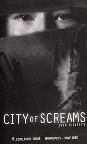 Front cover of The city of screams by John Brindley