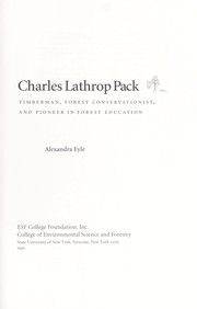 Cover of Charles Lathrop Pack by Alexandra Eyle