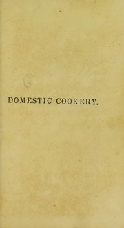 Cover of A new system of domestic cookery by Maria Eliza Ketelby Rundell